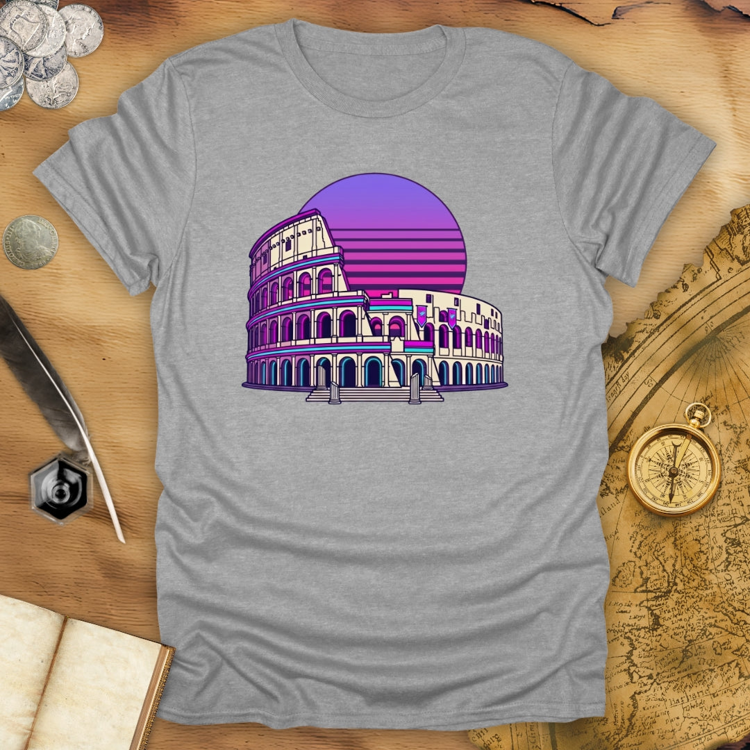Synthwave Colosseum T-Shirt