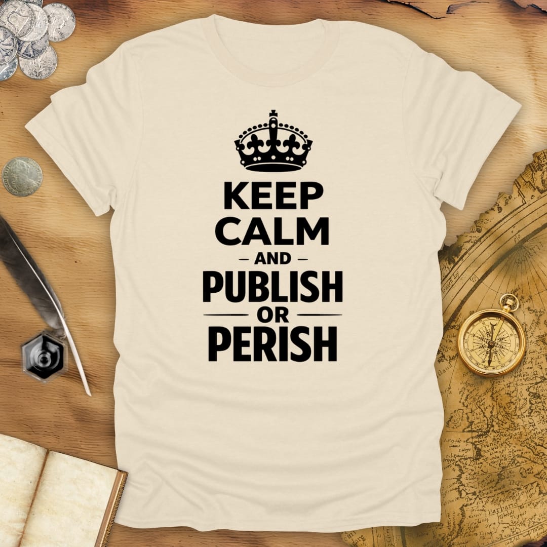 Keep Calm And Publish Or Perish T-Shirt