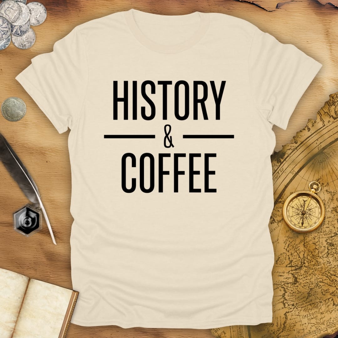 History & Coffee T-Shirt