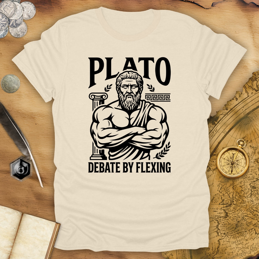 Plato Flexing T-Shirt