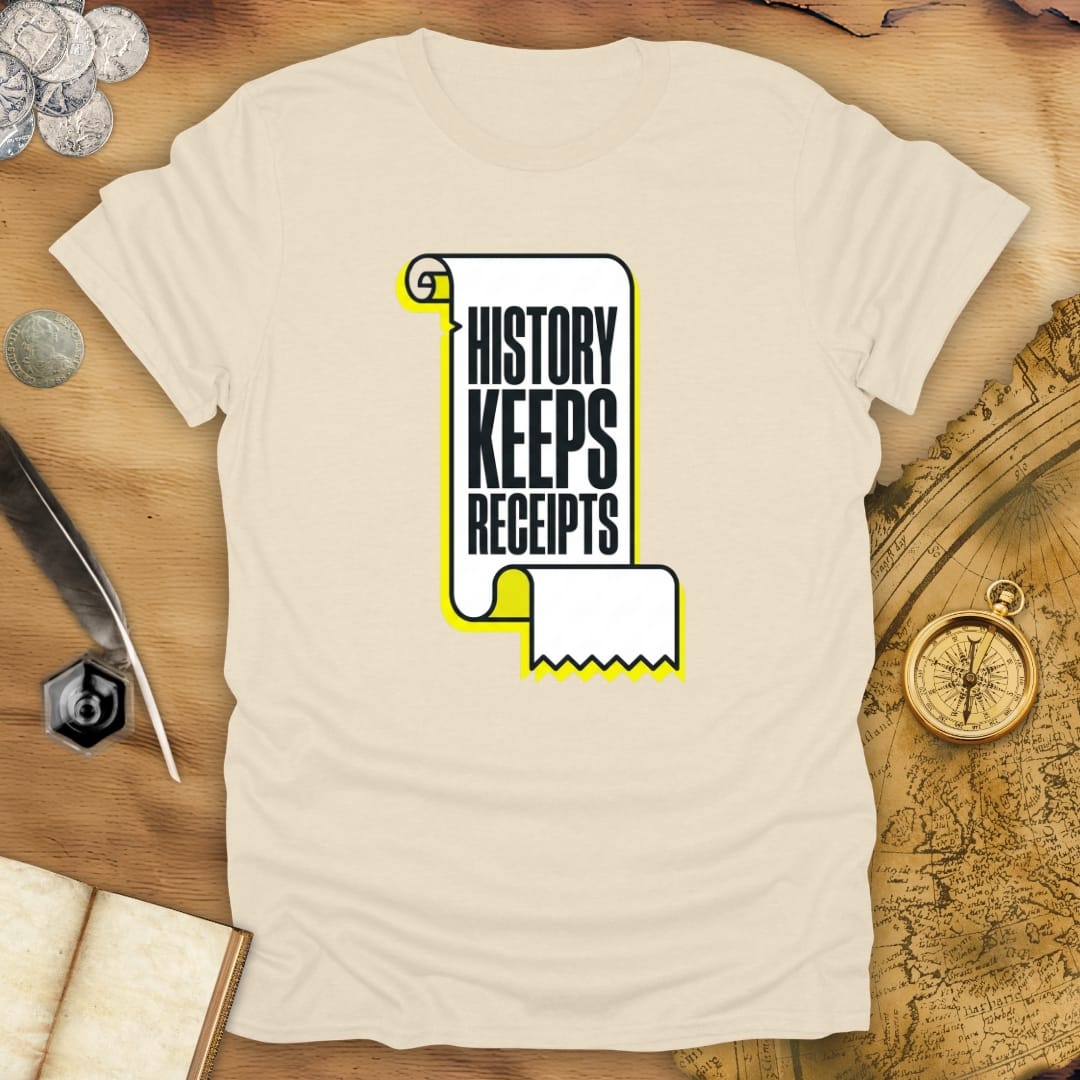 Keeps Receipts Scroll T-Shirt