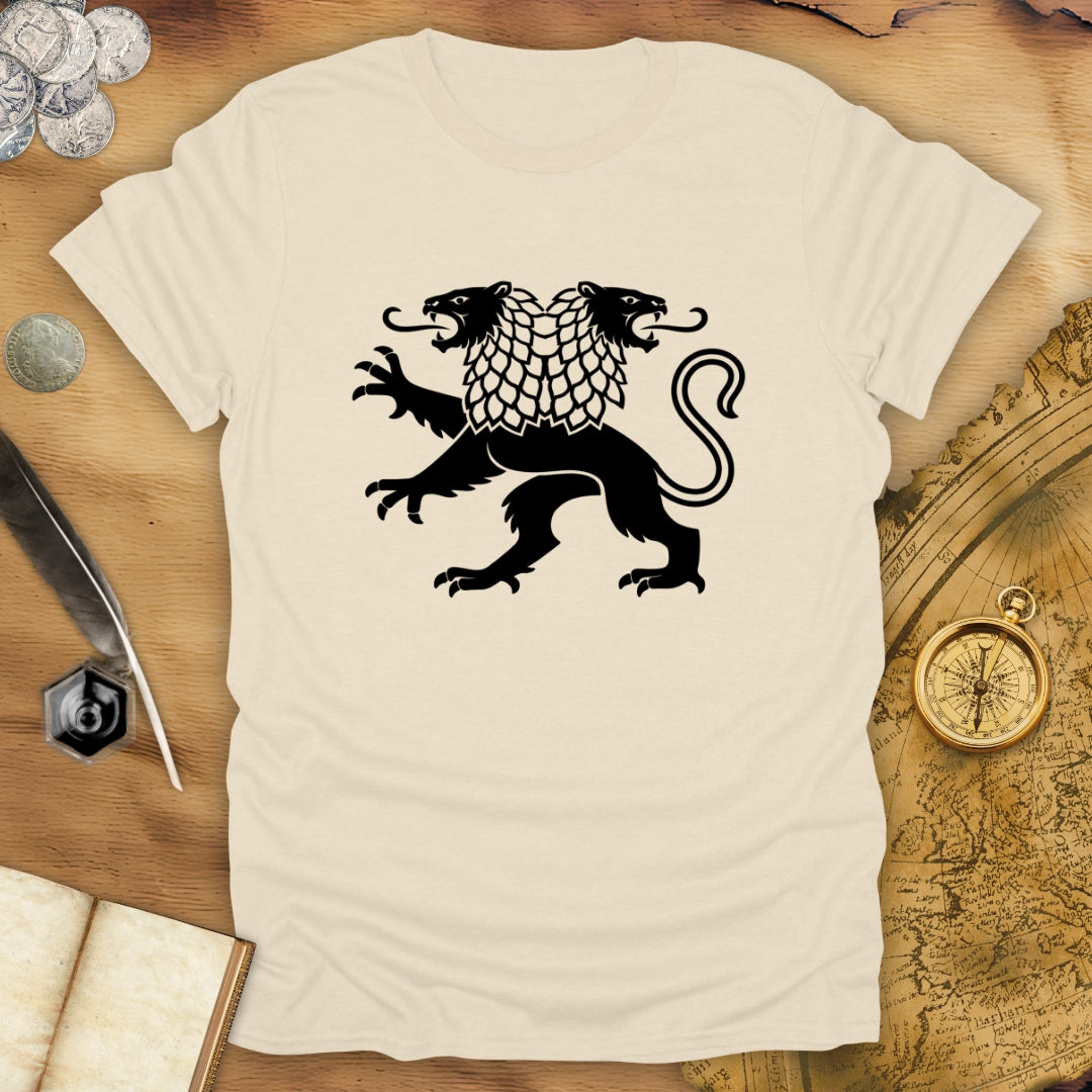 Heraldic Lion - Bicephalous - T-Shirt
