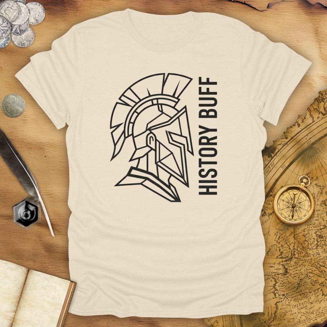 History Buff Helmet T-Shirt