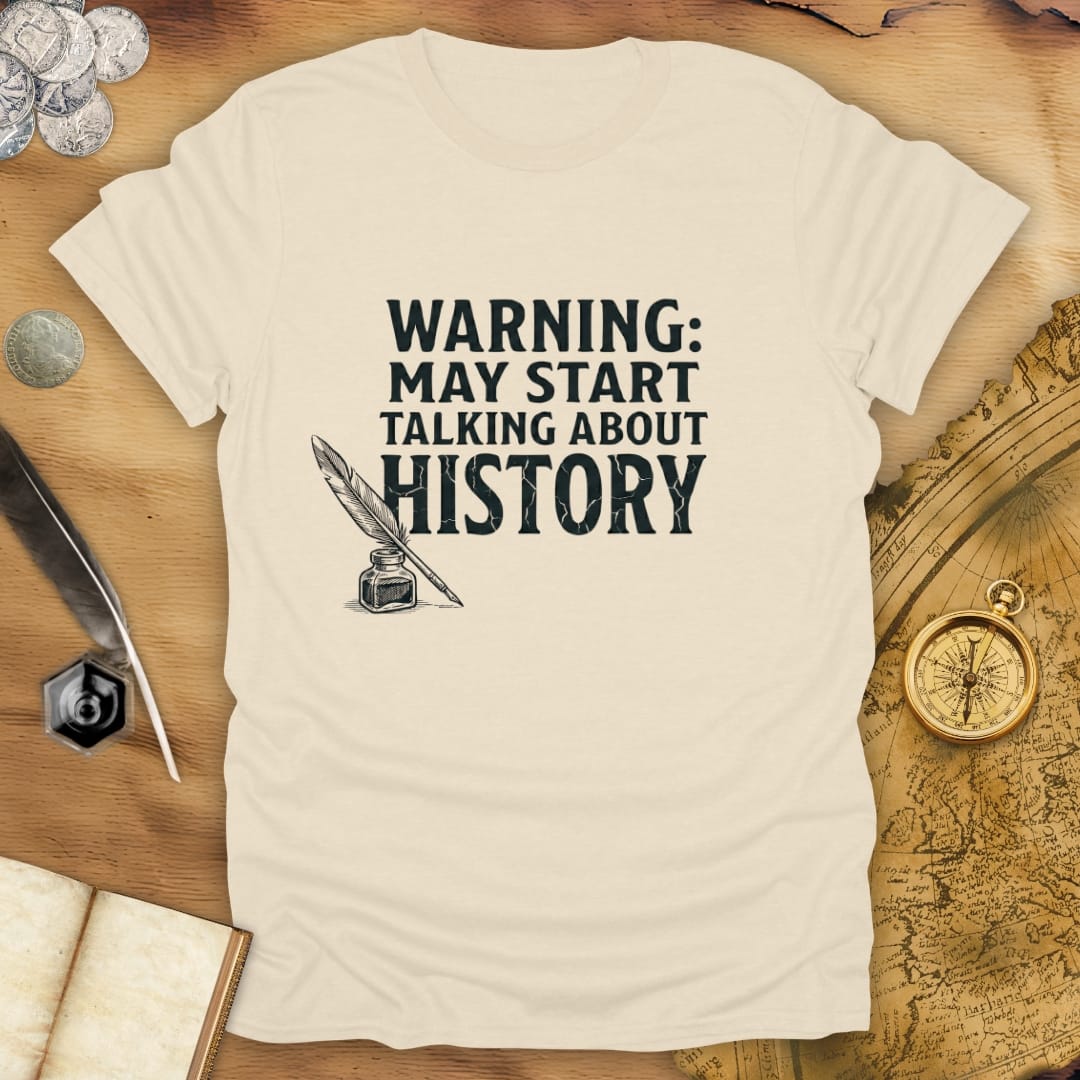 Warning May Talk T-Shirt