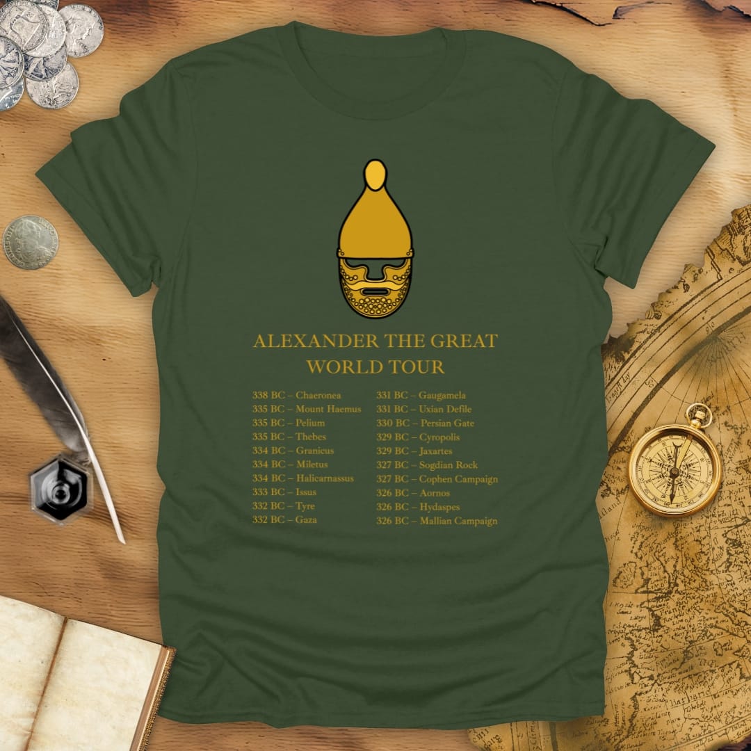 Alexander The Great World Tour T-Shirt