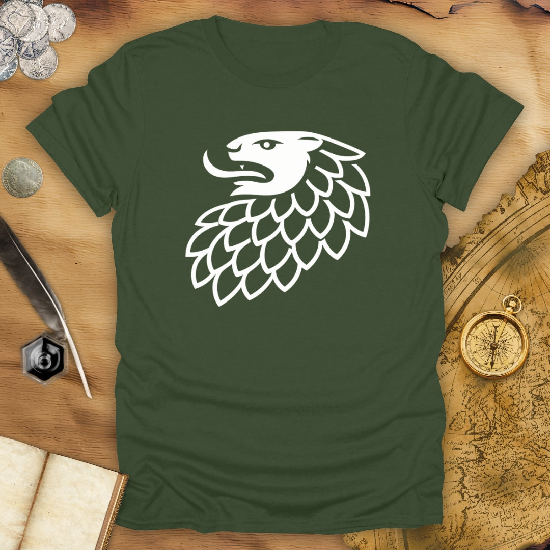 Heraldic Lion - Head - T-Shirt