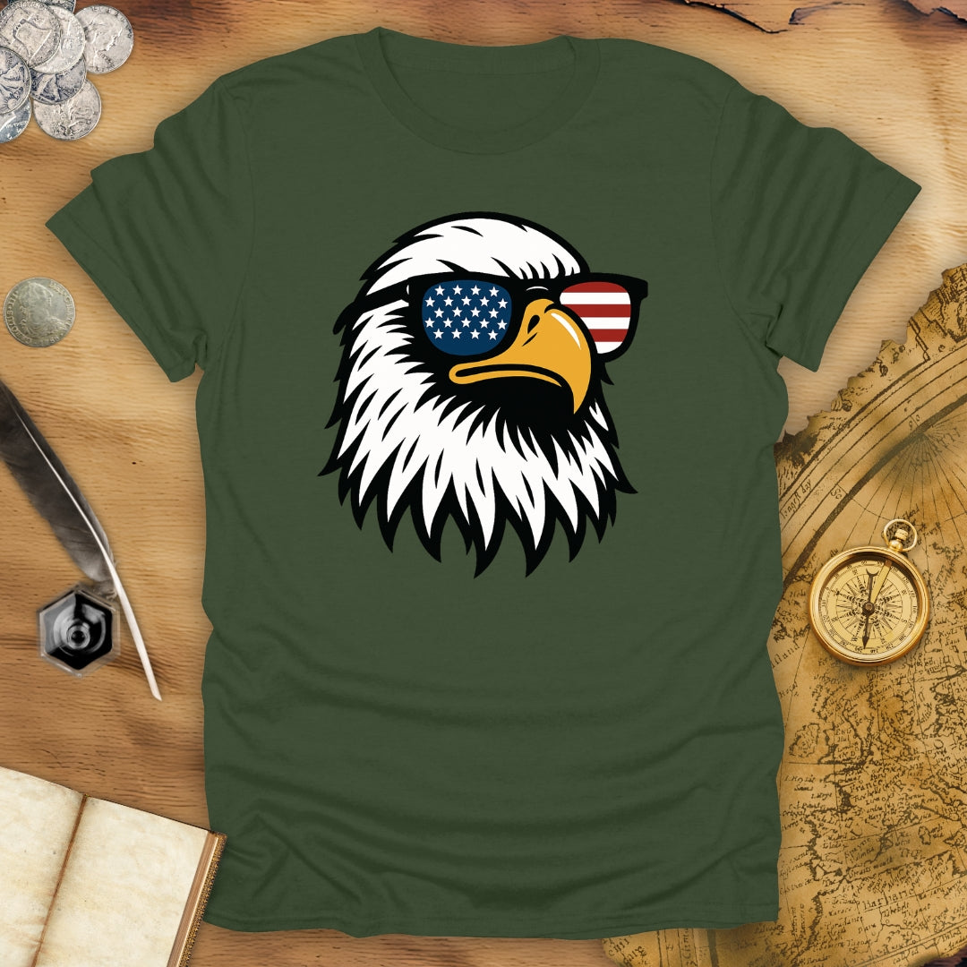 Bald Eagle - USA Sunglasses T-Shirt