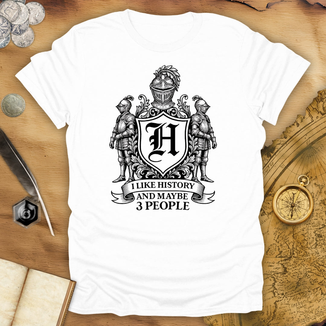 And Maybe 3 People - Heraldic T-Shirt