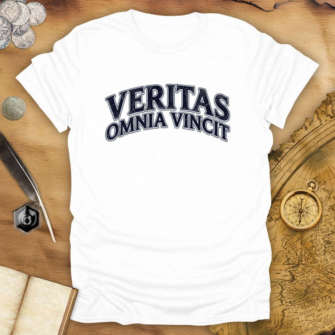 Truth Conquers All Things - Veritas Omnia  Vincit T-Shirt