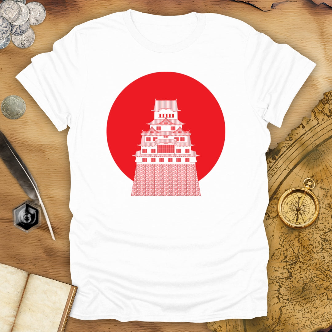 Himeji Rising Sun Castle T-Shirt