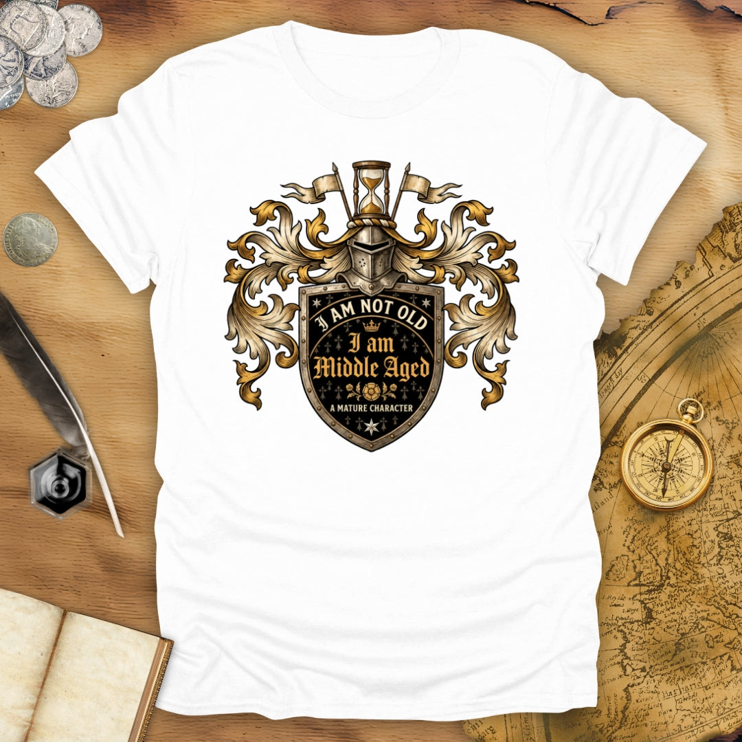 Heraldic Middle-Aged T-Shirt