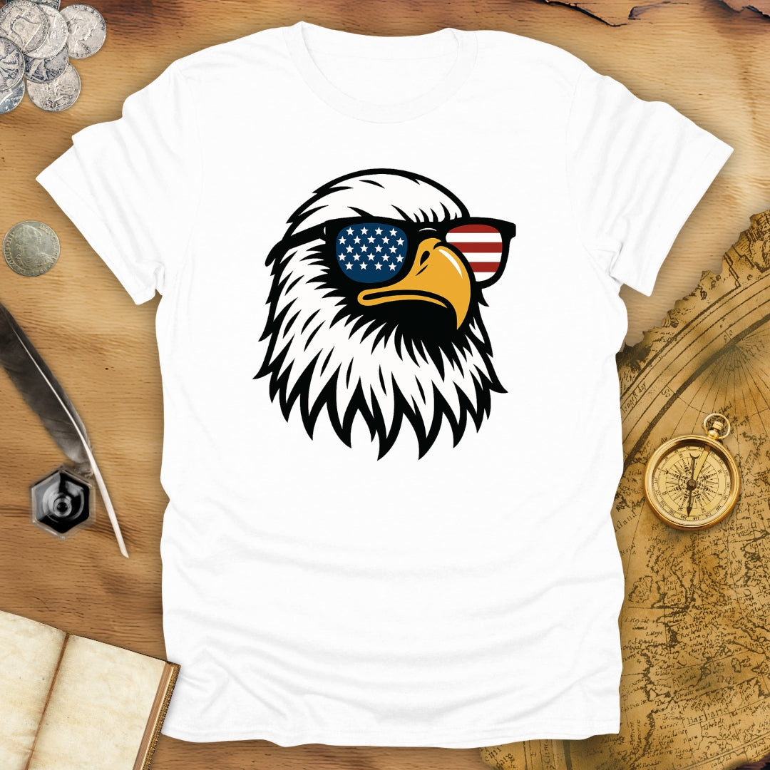 Bald Eagle - USA Sunglasses T-Shirt