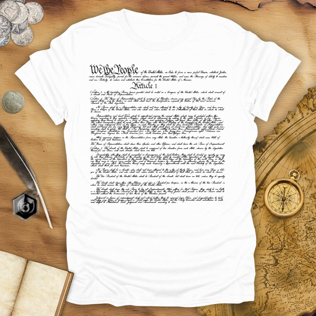 United States Of America Constitution - We The People T-Shirt