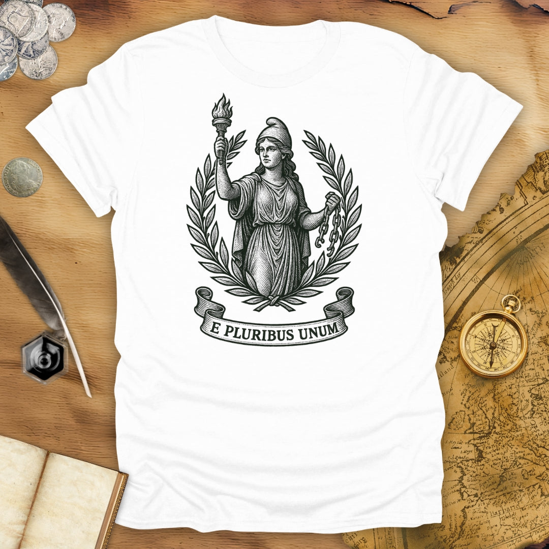 E Pluribus Unum Engraving T-Shirt
