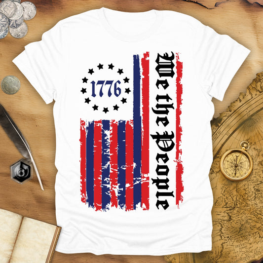 1776 - We The People Flag T-Shirt