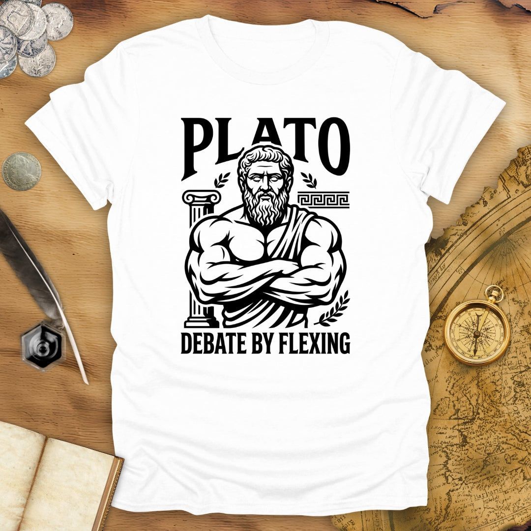 Plato Flexing T-Shirt