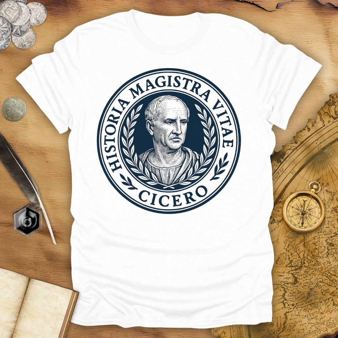 Historia Magistra Vitae - Cicero T-Shirt