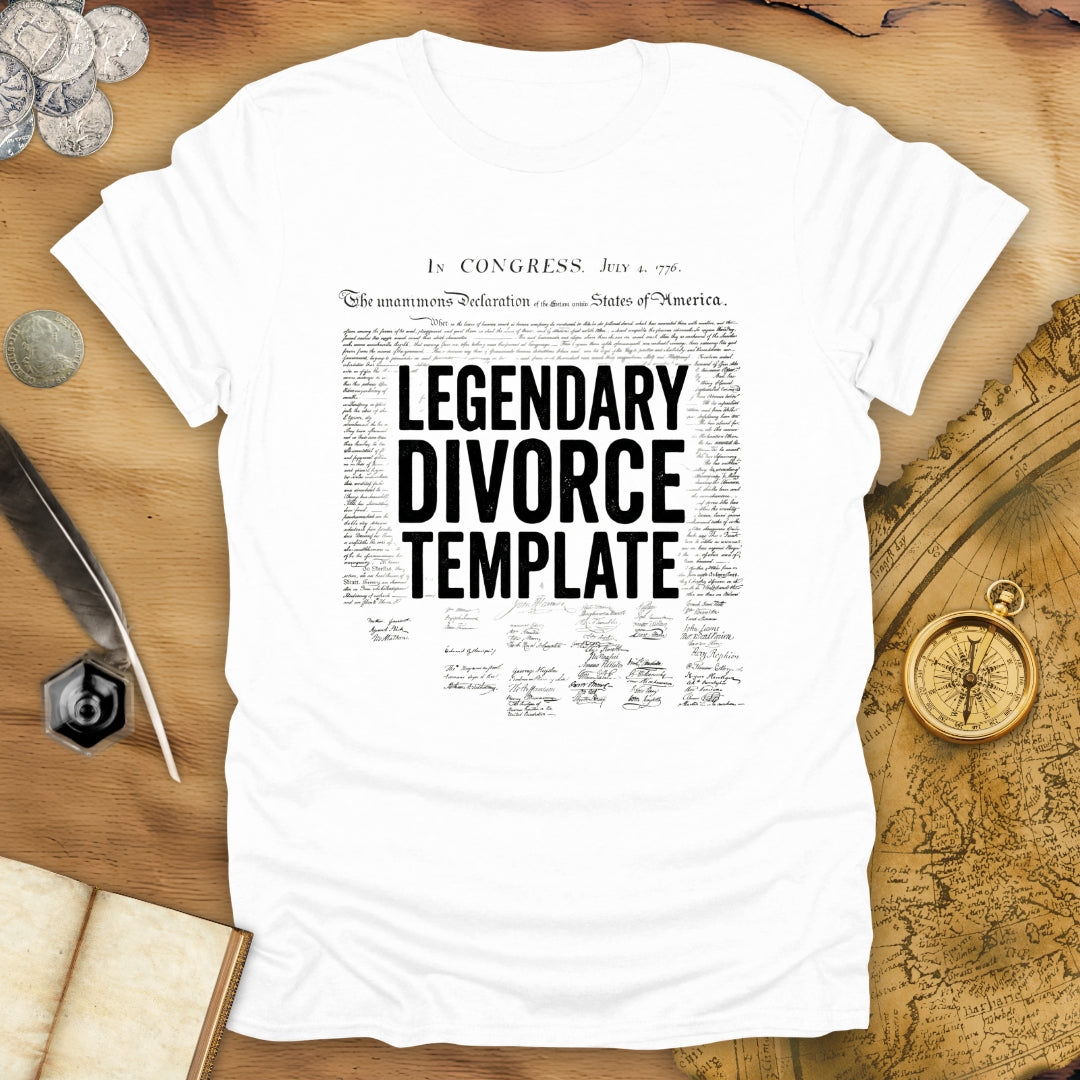 Divorce Template T-Shirt