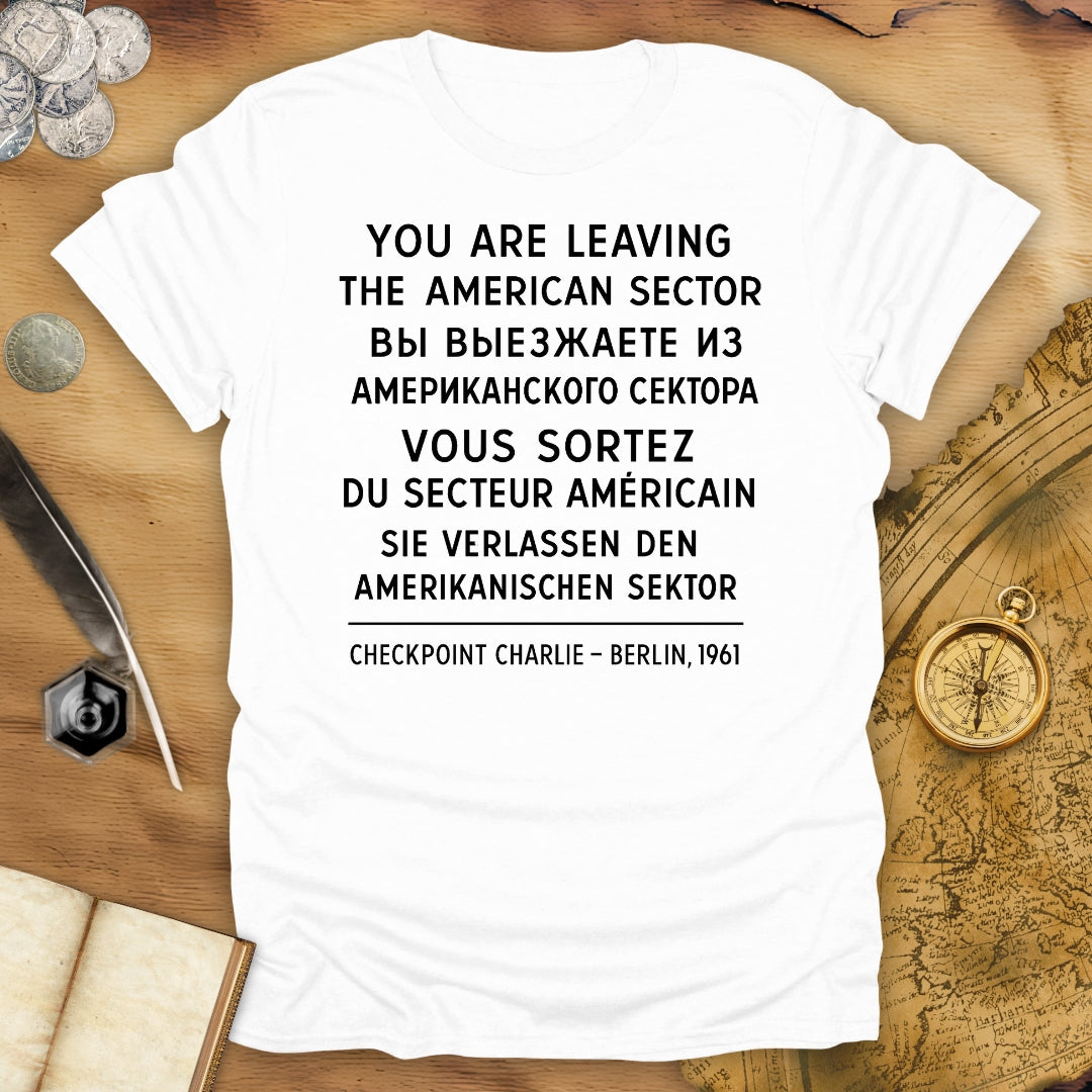 Checkpoint Charlie - Berlin T-Shirt