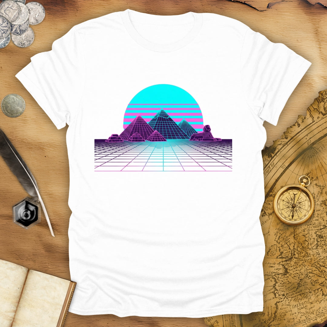 Synthwave Pyramids T-Shirt