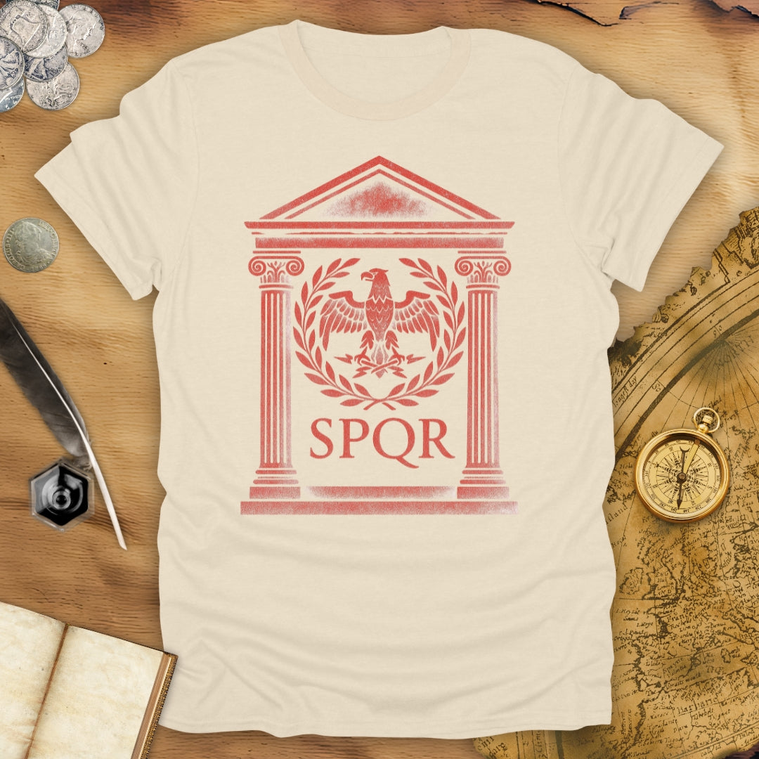 SPQR Temple T-Shirt
