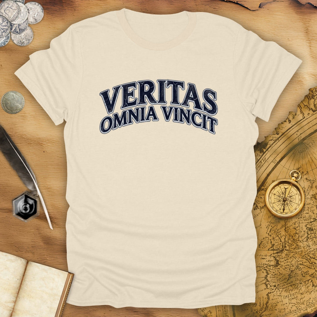 Truth Conquers All Things - Veritas Omnia  Vincit T-Shirt