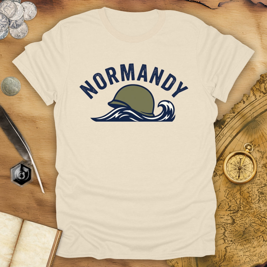 Normandy M1 Helmet T-Shirt