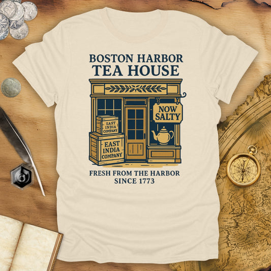 Boston Harbor Tea House - Now Salty 1773 T-Shirt