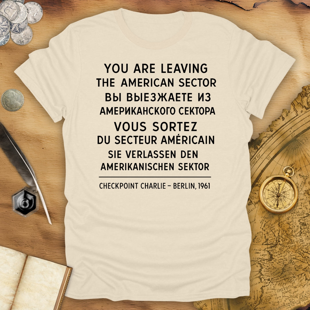 Checkpoint Charlie - Berlin T-Shirt