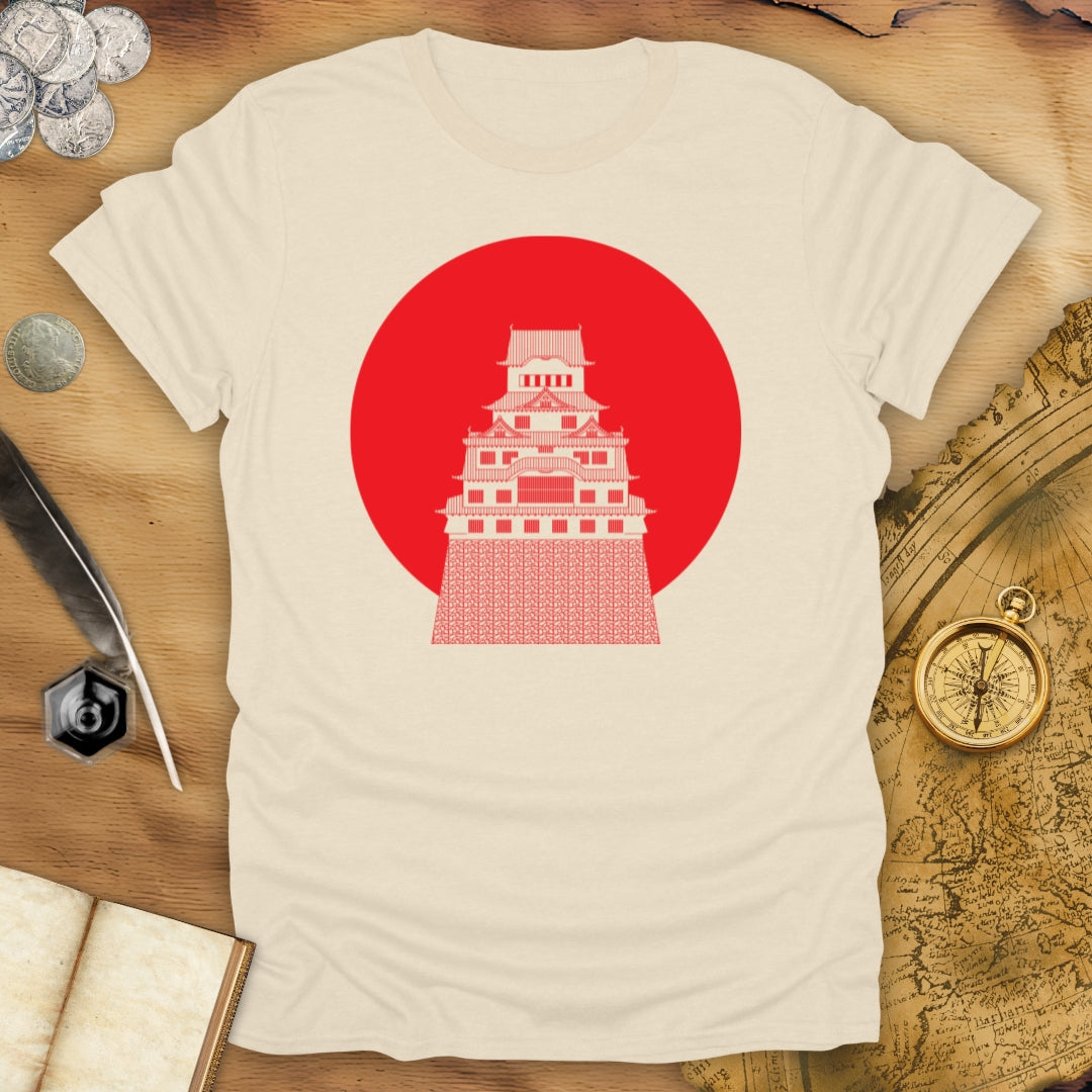 Himeji Rising Sun Castle T-Shirt