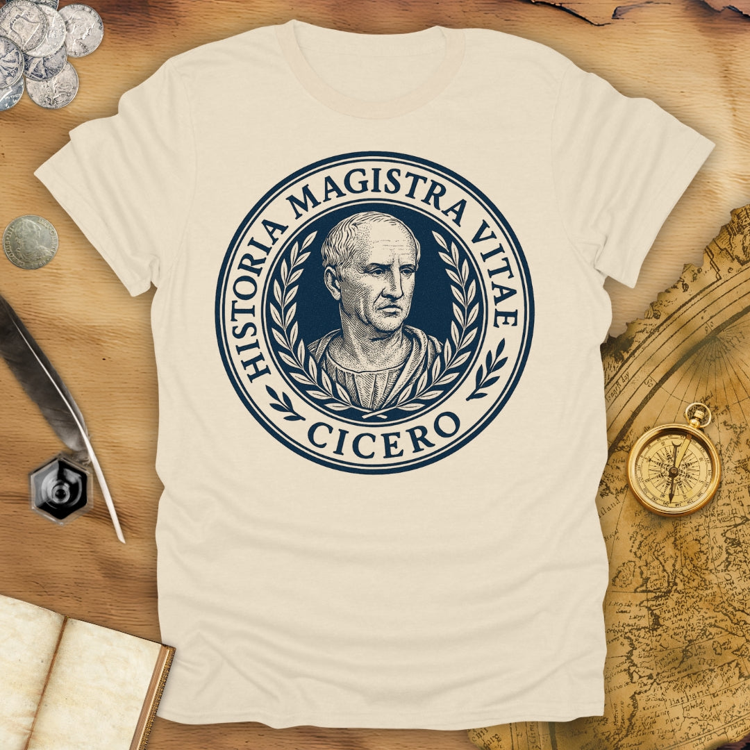 Historia Magistra Vitae - Cicero T-Shirt