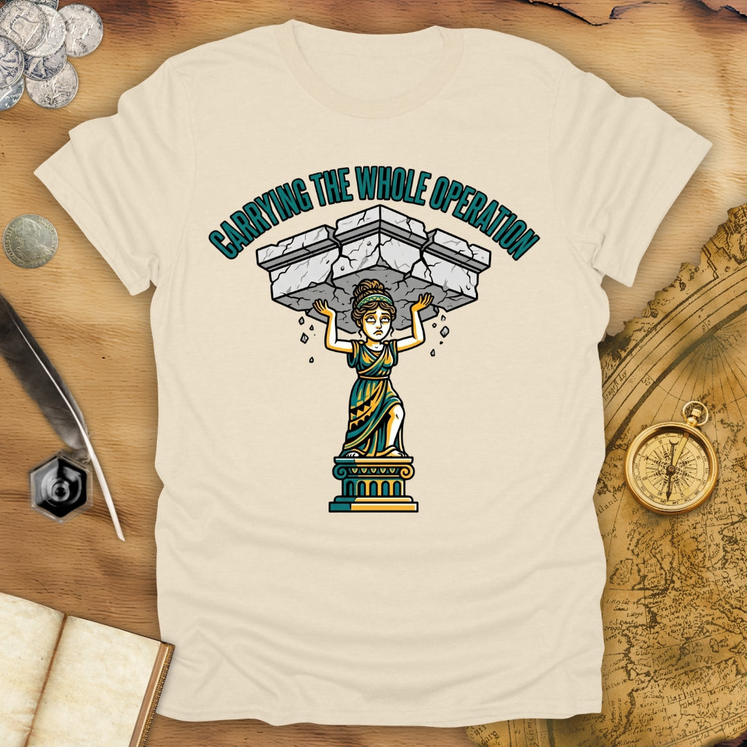A Caryatid Carrying T-Shirt