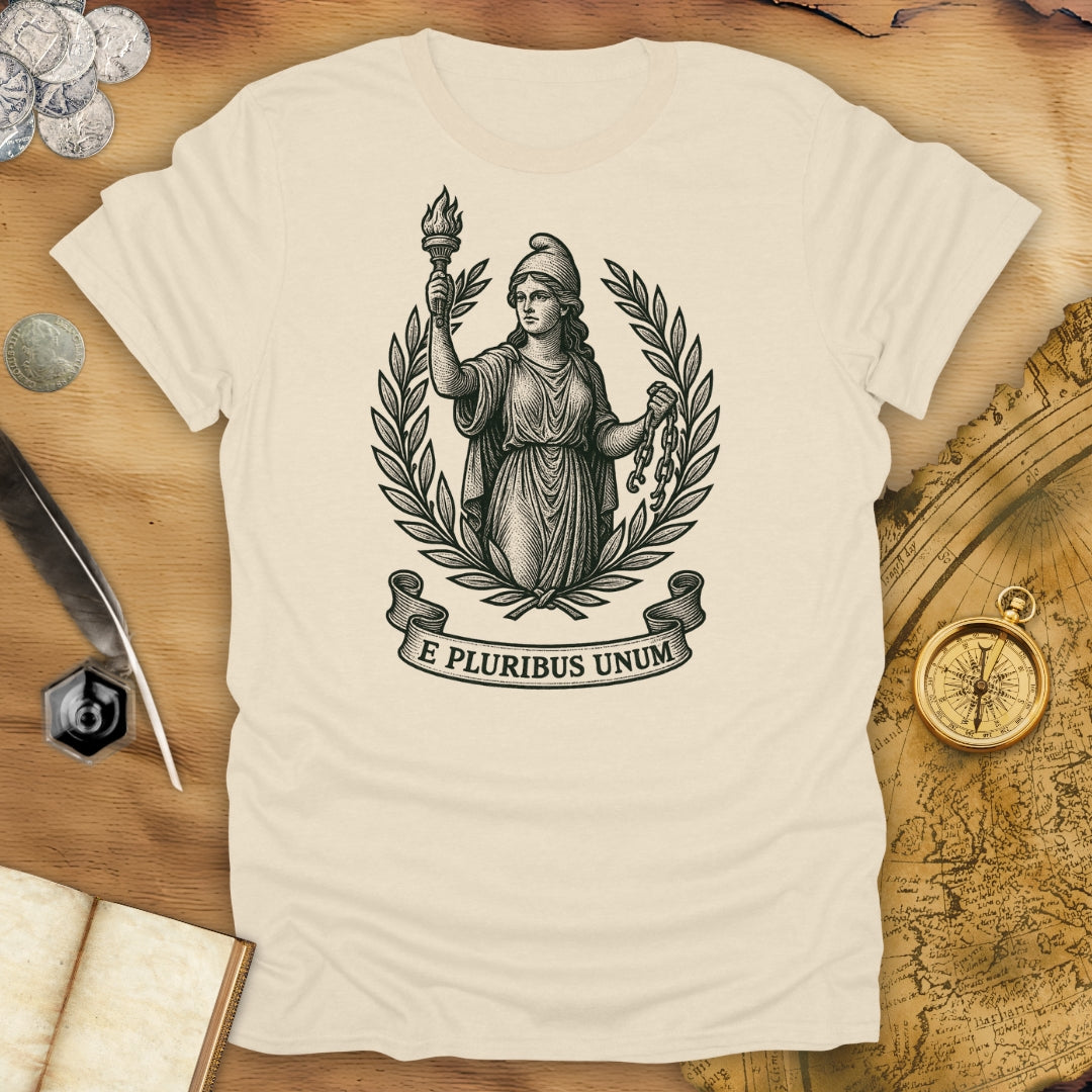E Pluribus Unum Engraving T-Shirt