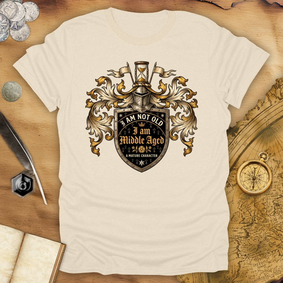 Heraldic Middle-Aged T-Shirt