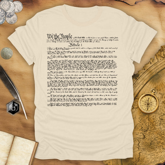 United States Of America Constitution - We The People T-Shirt