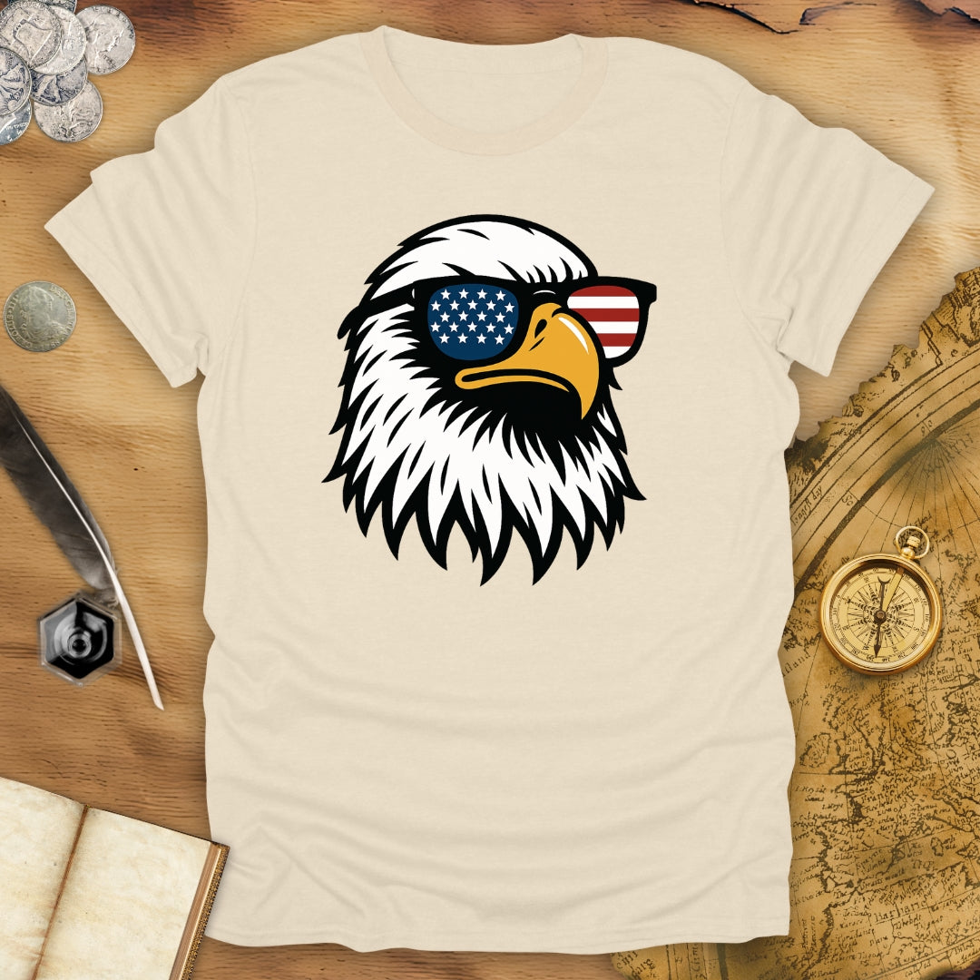 Bald Eagle - USA Sunglasses T-Shirt