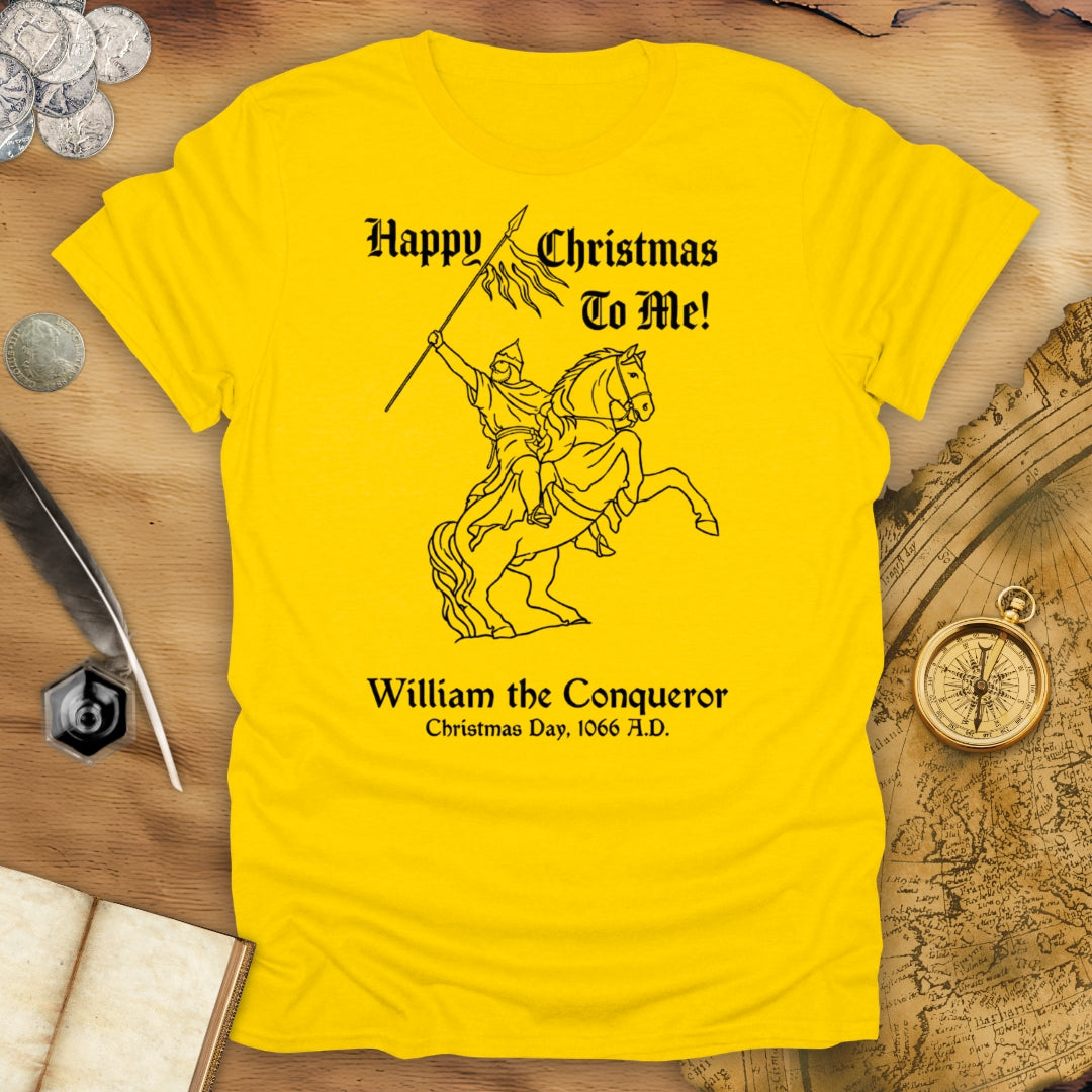 William The Conqueror Christmas T-Shirt