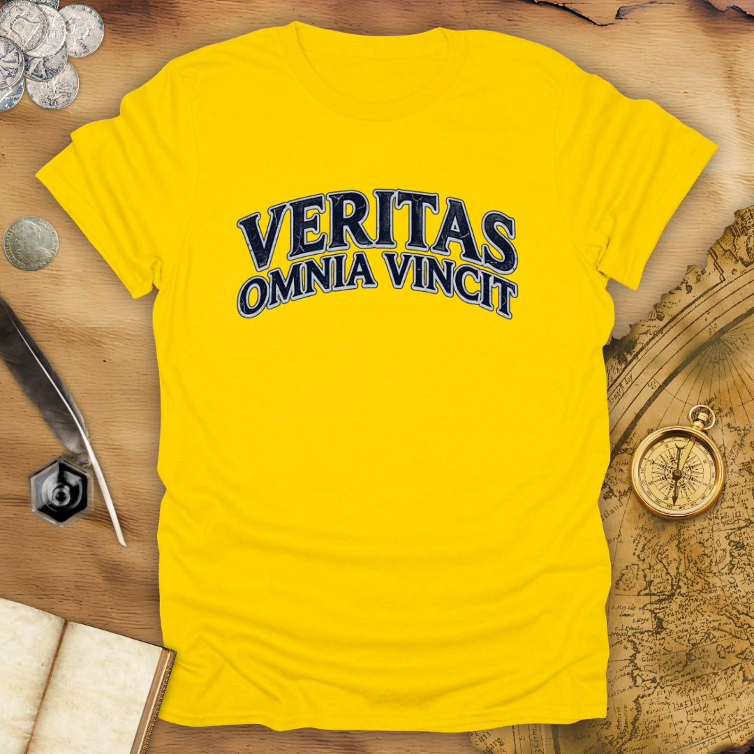 Truth Conquers All Things - Veritas Omnia  Vincit T-Shirt