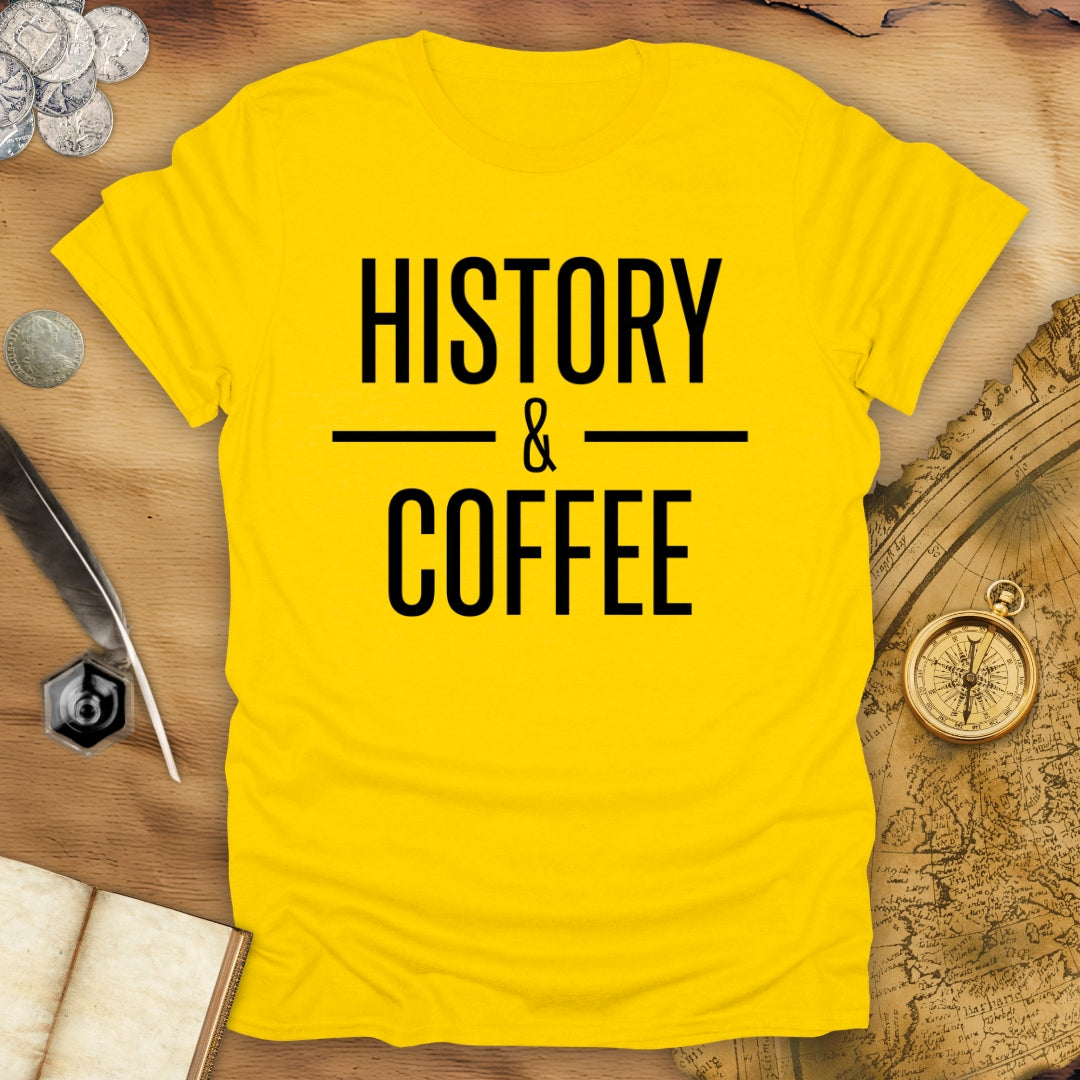 History & Coffee T-Shirt