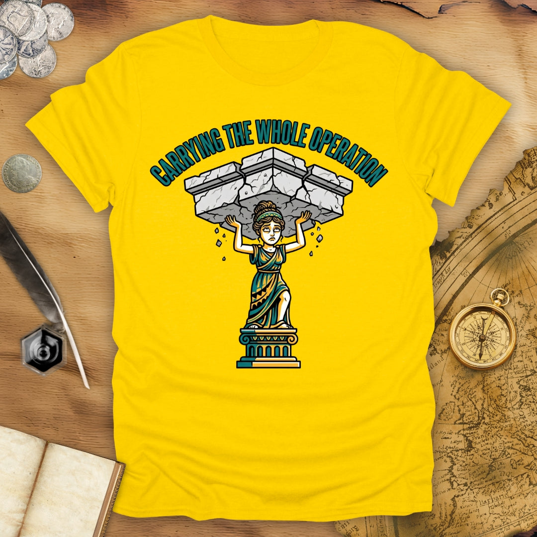 A Caryatid Carrying T-Shirt