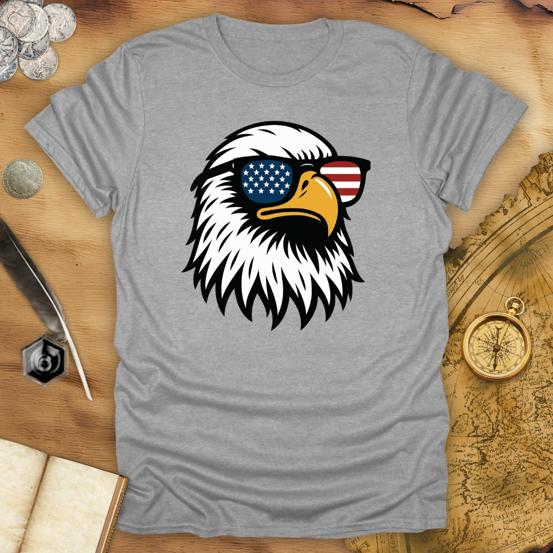 Bald Eagle - USA Sunglasses T-Shirt