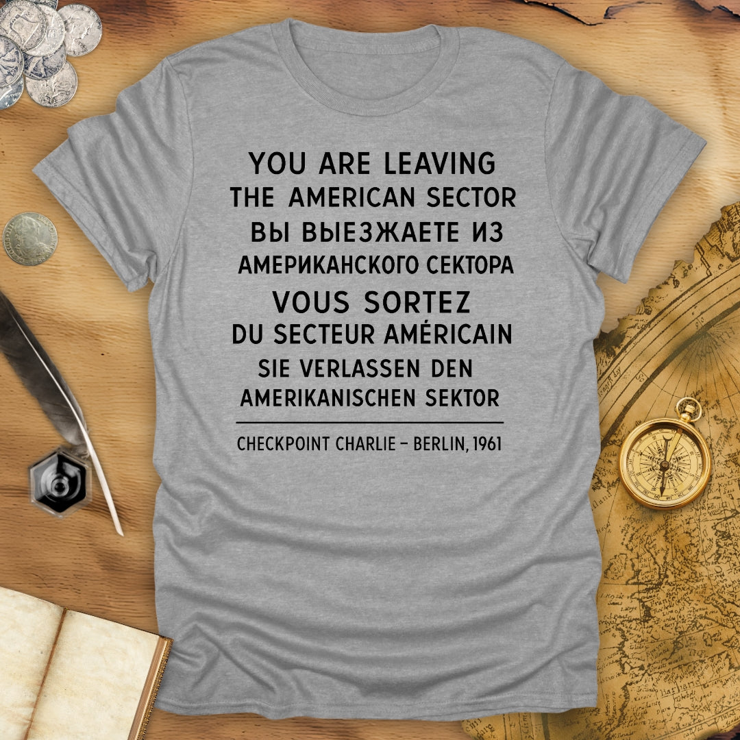 Checkpoint Charlie - Berlin T-Shirt