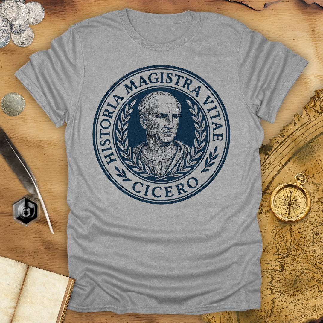 Historia Magistra Vitae - Cicero T-Shirt