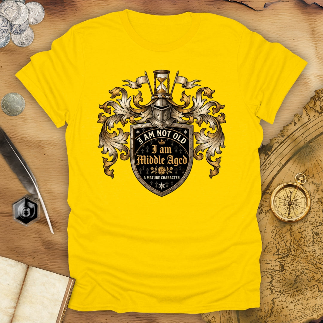 Heraldic Middle-Aged T-Shirt