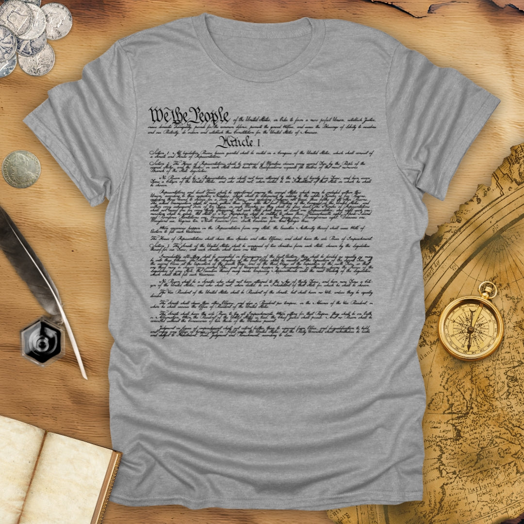 United States Of America Constitution - We The People T-Shirt