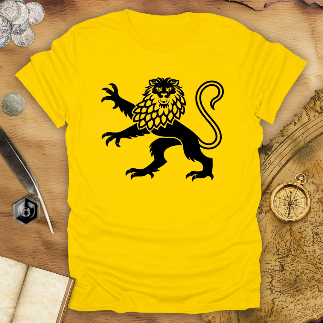 Heraldic Lion - Regardant - T-Shirt