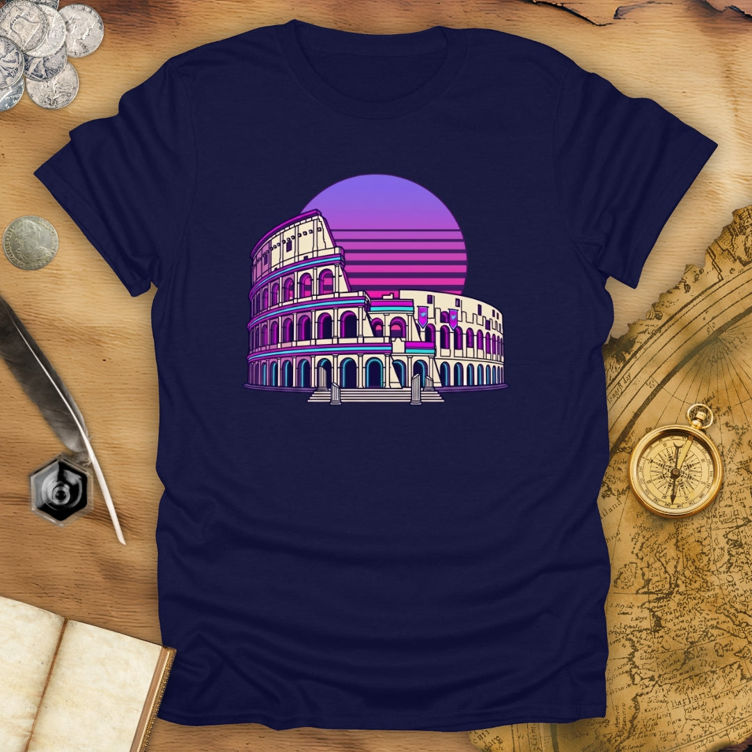 Synthwave Colosseum T-Shirt