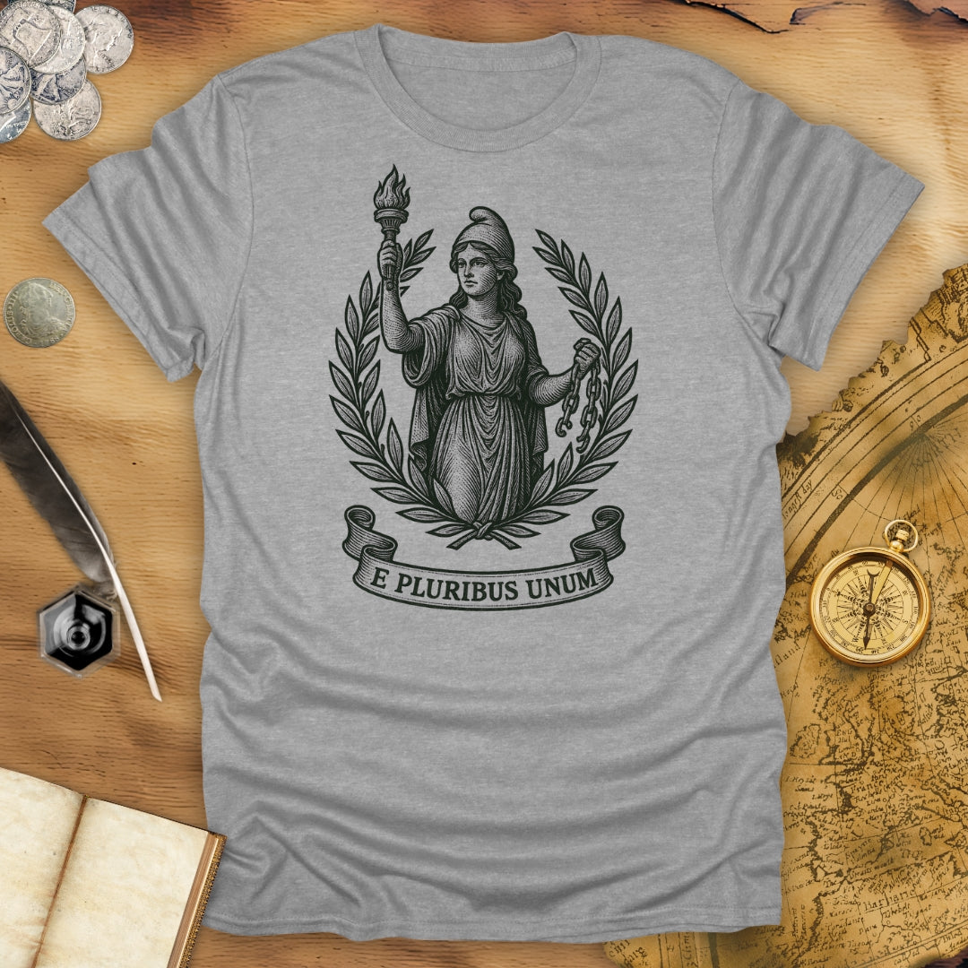 E Pluribus Unum Engraving T-Shirt