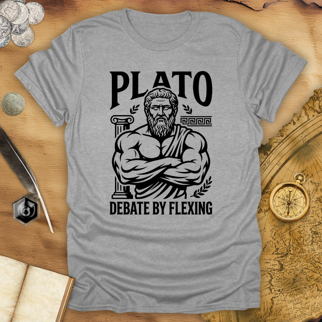 Plato Flexing T-Shirt