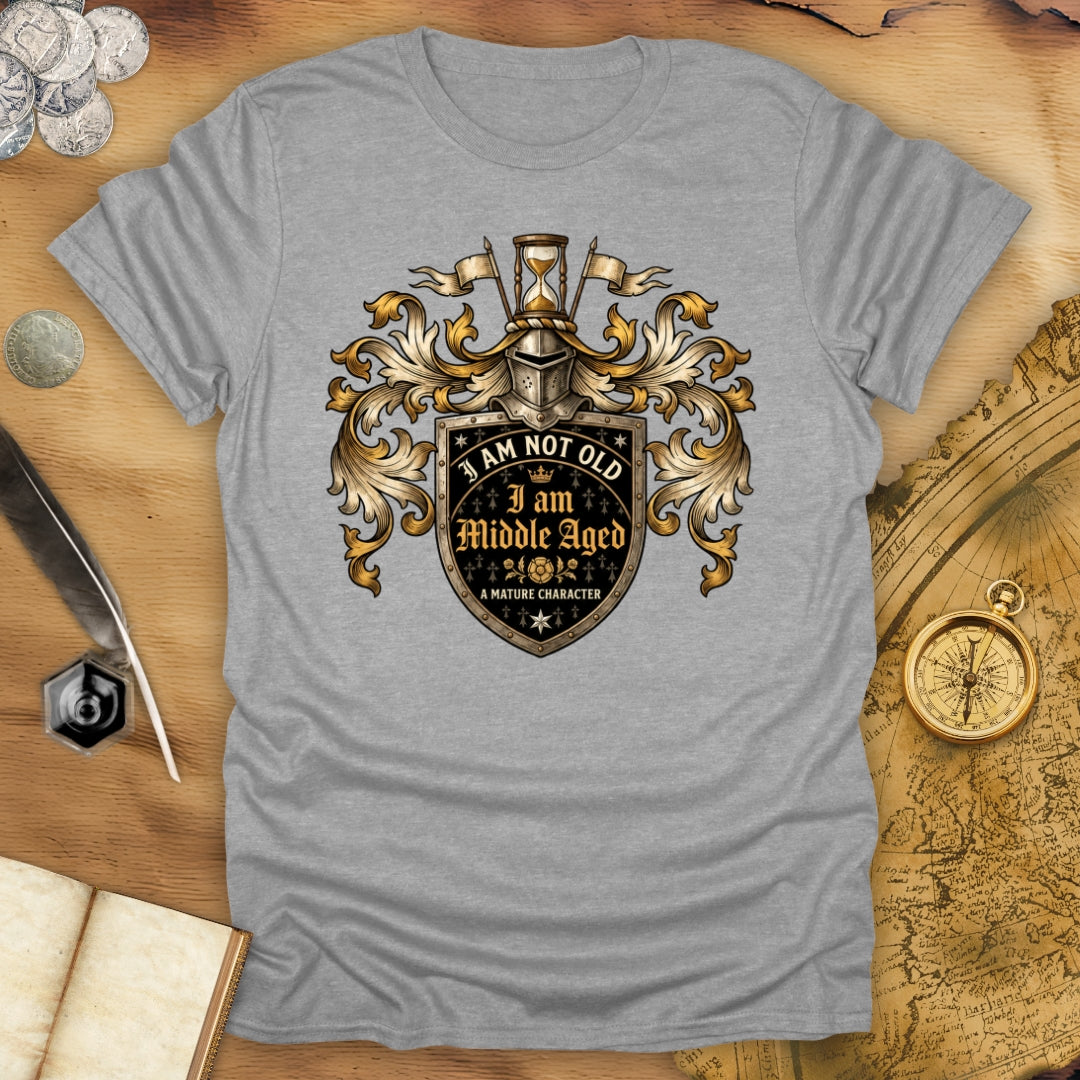 Heraldic Middle-Aged T-Shirt